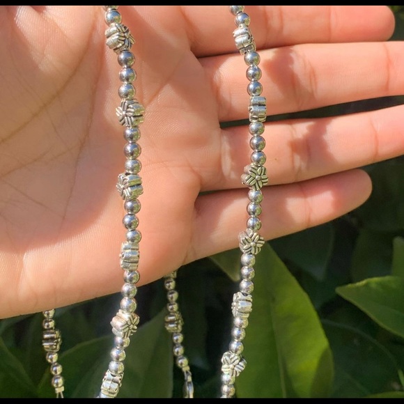 Silver Anklets Pair - Picture 4 of 4